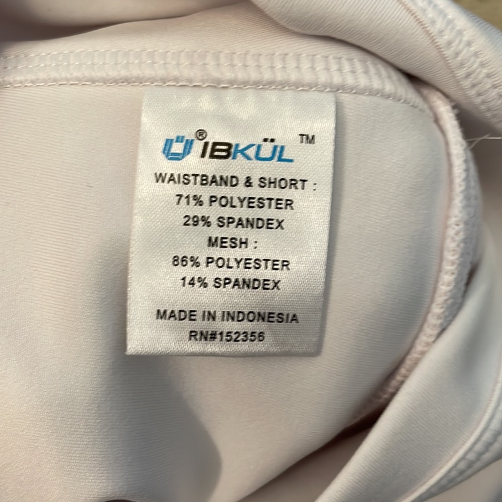 Ibkul Solid Mesh Skort - image 3